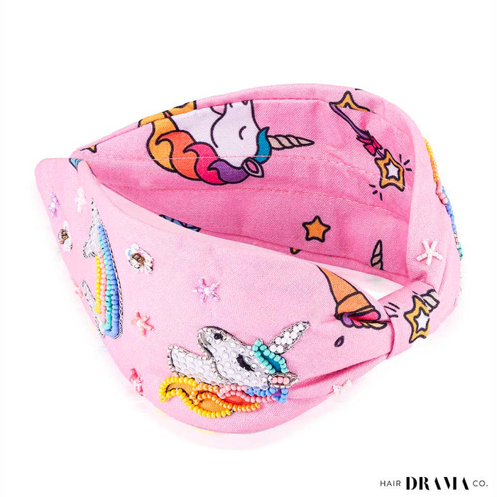 Unimagical Knotted Headband - Pink