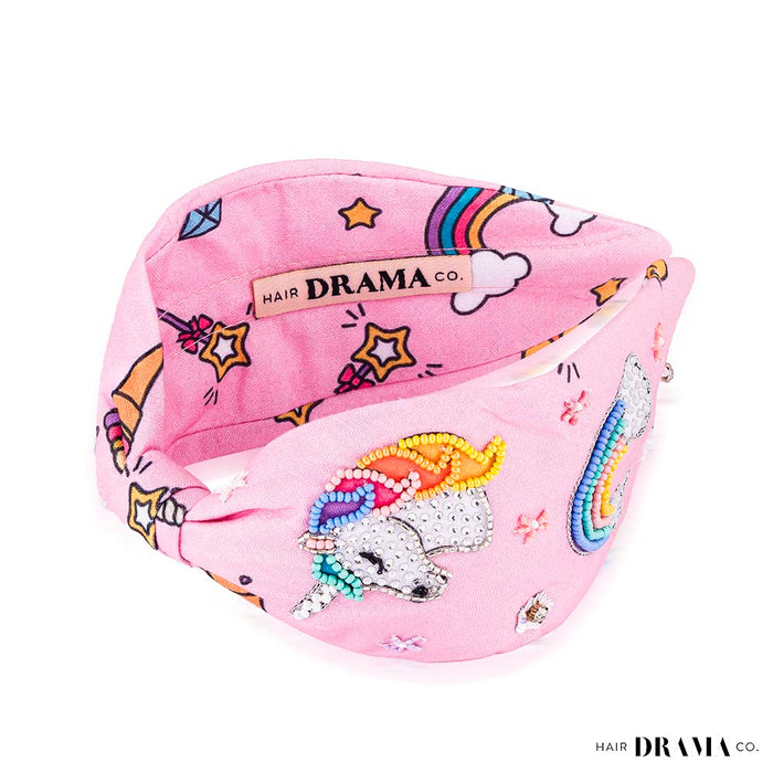 Unimagical Knotted Headband - Pink