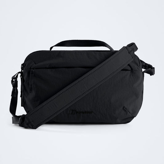 Unisex Wylam Cross Body Bag - Jet Black