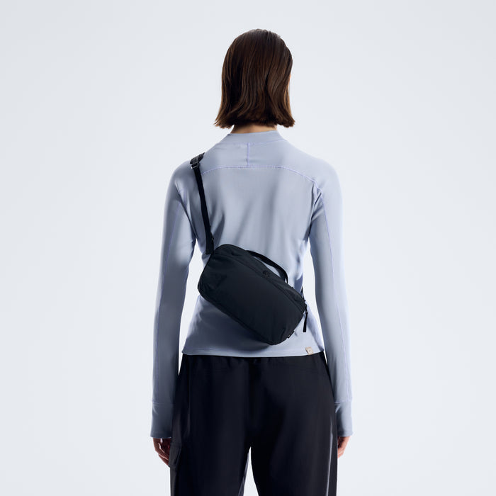 Unisex Wylam Cross Body Bag - Jet Black