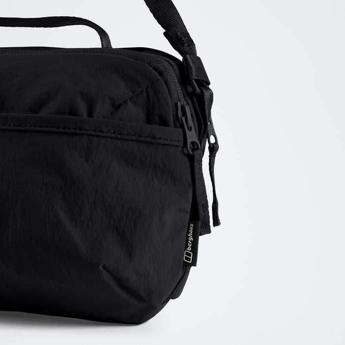 Unisex Wylam Cross Body Bag - Jet Black