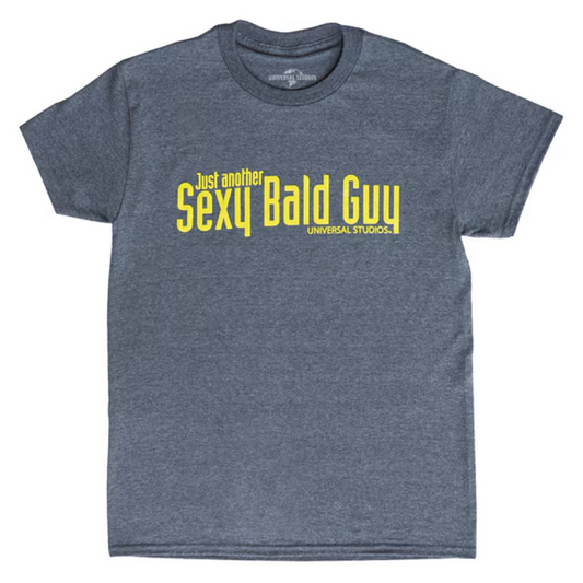 Just Another Sexy Bald Guy Adult T-Shirt-1