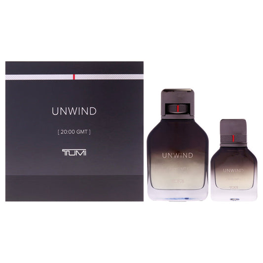 Unwind by Tumi for Men - 2 Pc Gift Set 6.8oz EDP Spray, 1oz EDP Spray