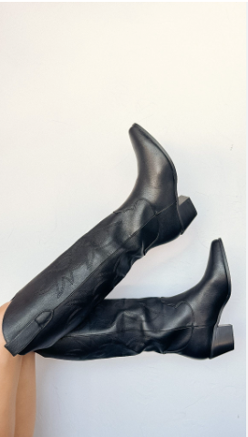 Urson Western Boot - Black