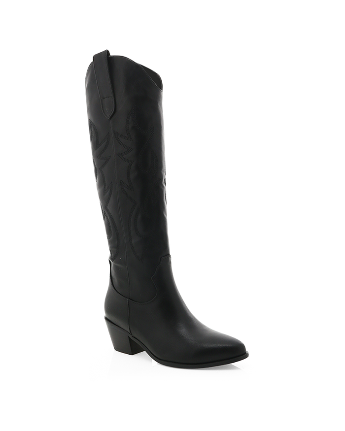 Urson Western Boot - Black