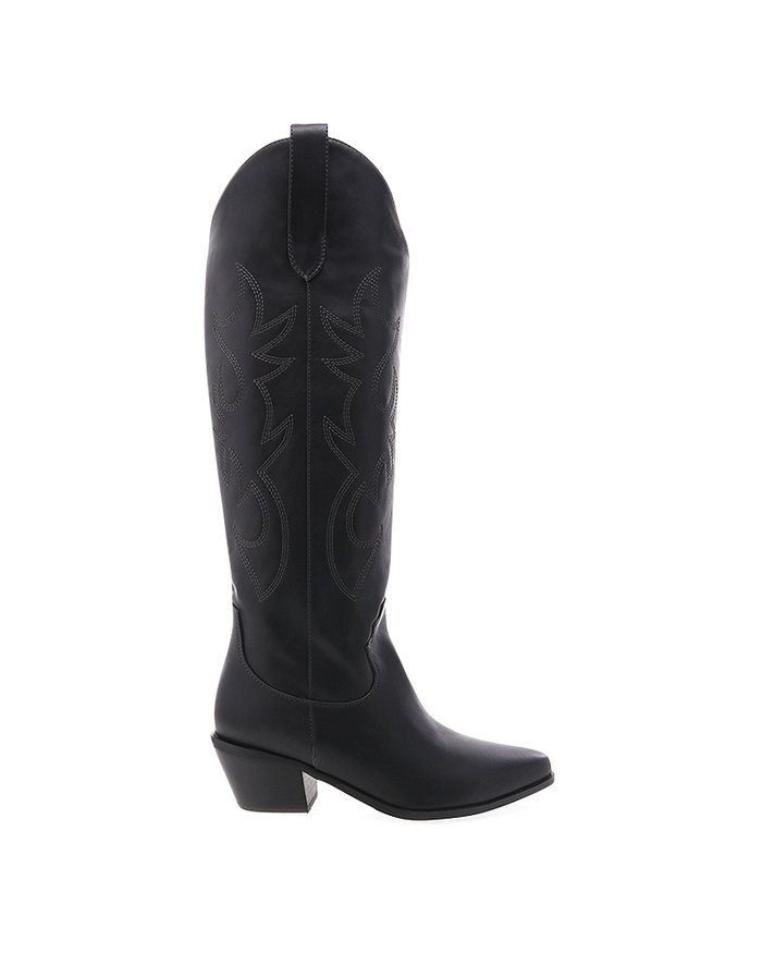 Urson Western Boot - Black