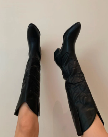 Urson Western Boot - Black