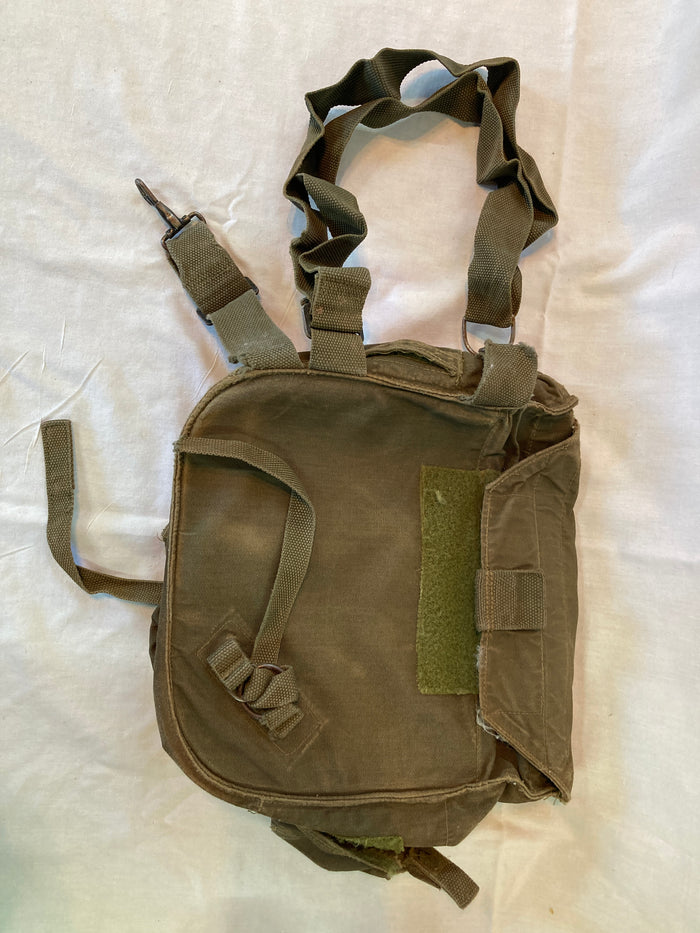 USGI M40 Protective Mask Carrying Case – Cordura Nylon, 10.5"x8.5"x4.5", Multi-Carry Straps