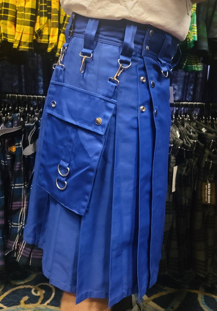 Utility Kilt in Blue by KiltedBros