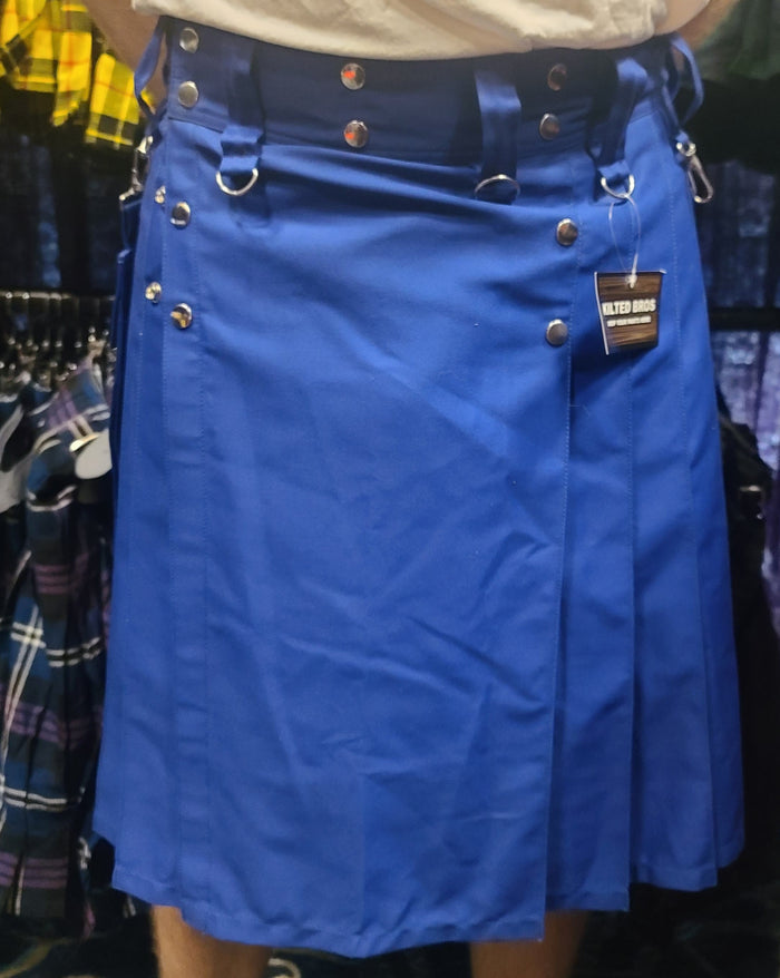 Utility Kilt in Blue by KiltedBros