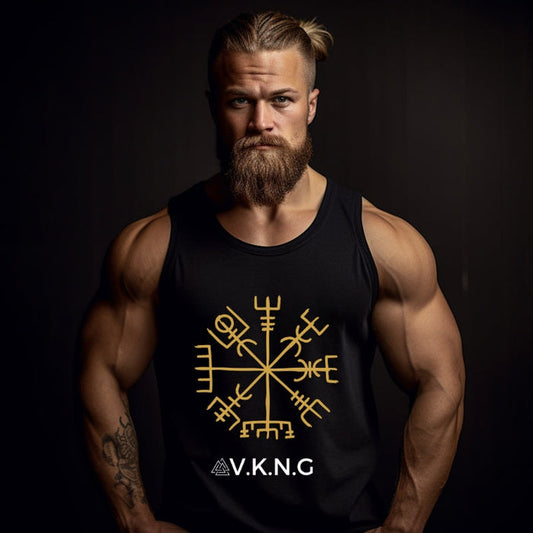 Printify Tank Top Vegvisir V.K.N.G™  Tank top