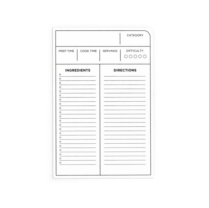 Volume 140 Recipe Cards (Set of 10) | Blackwing