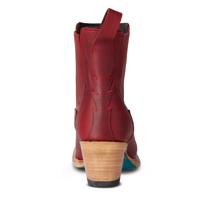 Western Chelsea Bootie - Smoldering Ruby