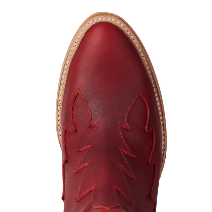 Western Chelsea Bootie - Smoldering Ruby