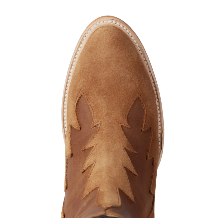 Western Chelsea Bootie - Toffee Suede