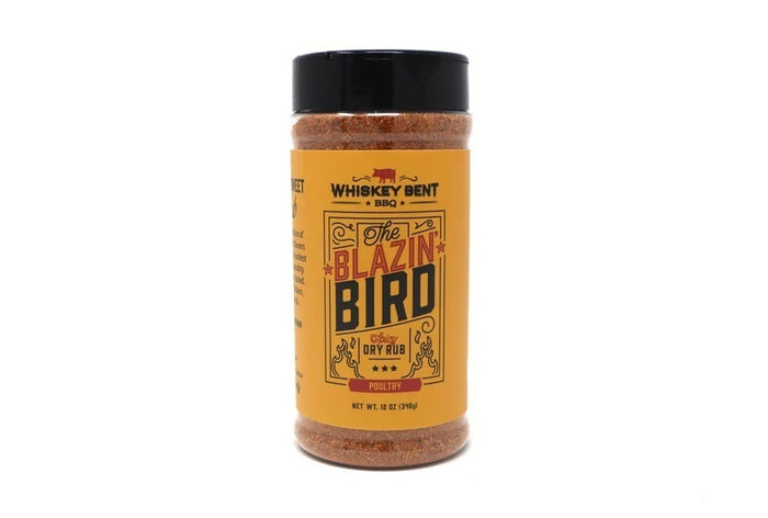 Whiskey Bent BBQ 'The Blazin Bird' Poultry Dry Rub - 340g (12oz) - CLEARANCE