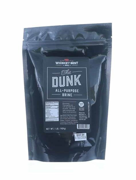Whiskey Bent BBQ `The Dunk` All-Purpose Brine - 454g (1 lb) - CLEARANCE