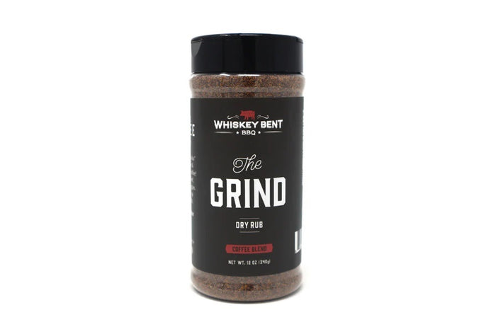 Whiskey Bent BBQ 'The Grind' Coffee-Blend Dry Rub - 340g (12oz) - CLEARANCE
