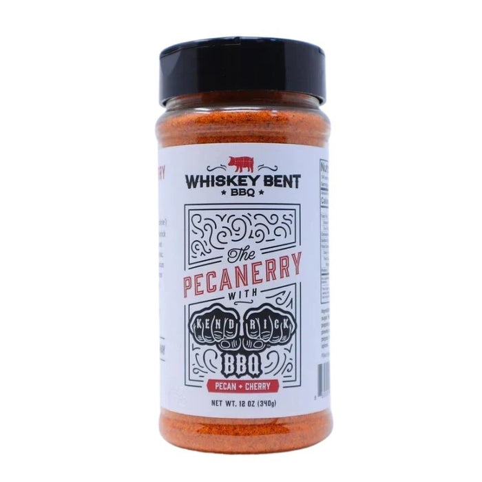 Whiskey Bent BBQ 'The Pecanerry' Pecan Cherry Rub - 340g (12oz) - CLEARANCE