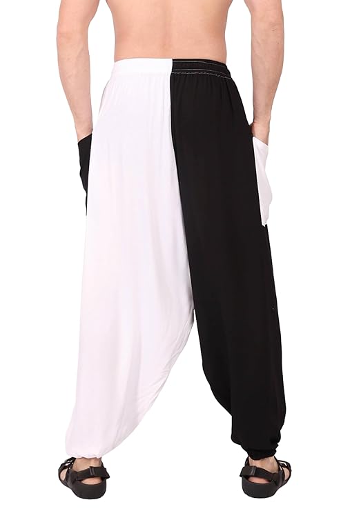 Whitewhale Men Women Rayon Summer Loose Baggy Hippie Boho Gypsy Harem Pants