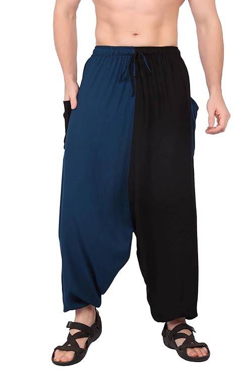 Whitewhale Men Women Rayon Summer Loose Baggy Hippie Boho Gypsy Harem Pants