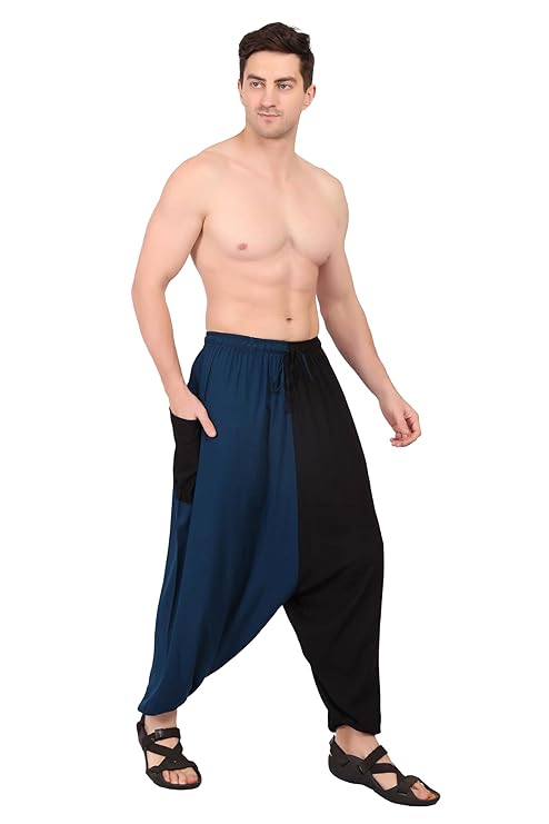 Whitewhale Men Women Rayon Summer Loose Baggy Hippie Boho Gypsy Harem Pants