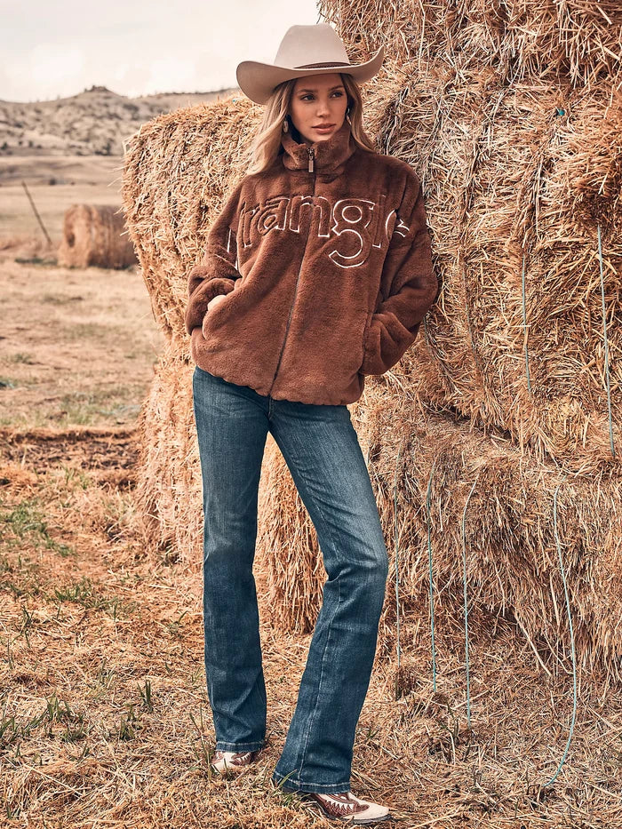 Wrangler Bespoke High Rise Bootcut Jean in Lacey
