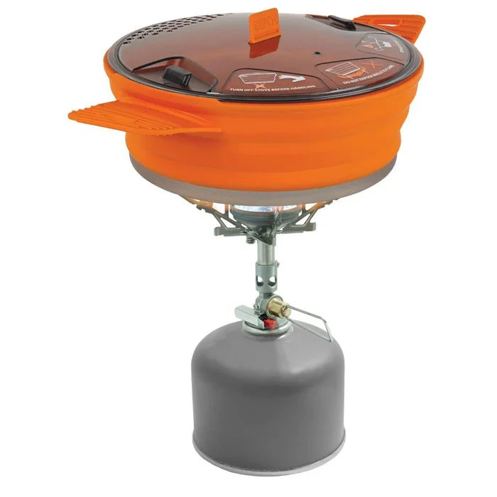 סיר מתקפל Sea To Summit X-POT 1.4 ליטר במצב מקופל