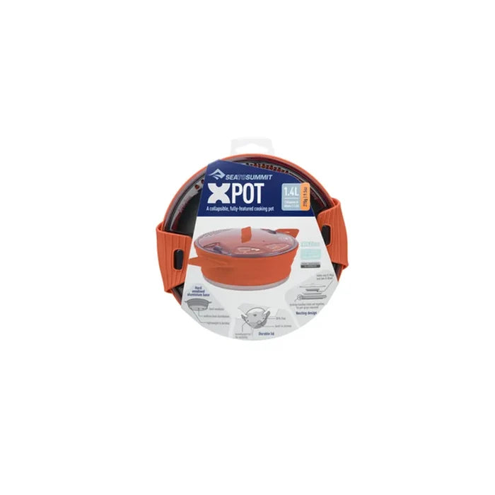 Sea To Summit X-POT 1.4 ליטר כתום - וריאציה
