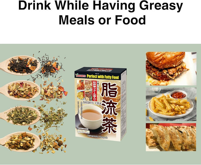 Yamamoto Mixed Herbal Fat Flow Diet Tea 24 bags