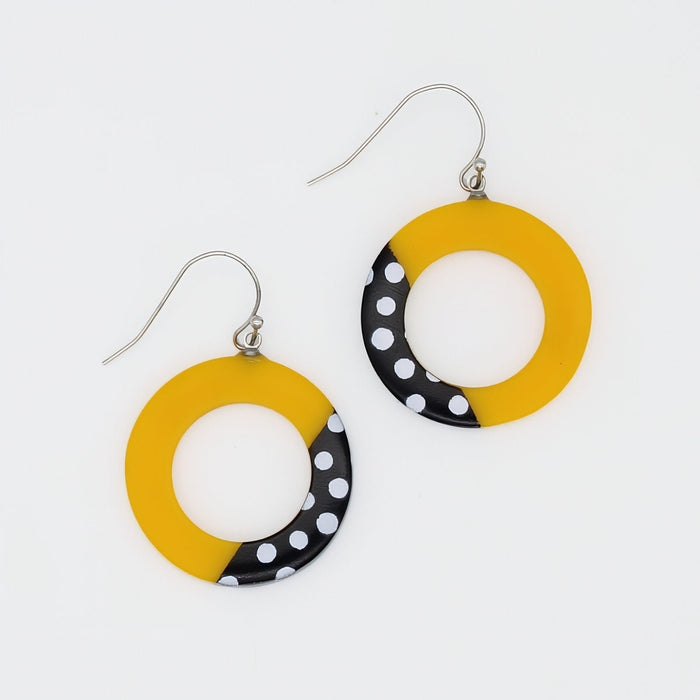 Yellow Inez Earrings