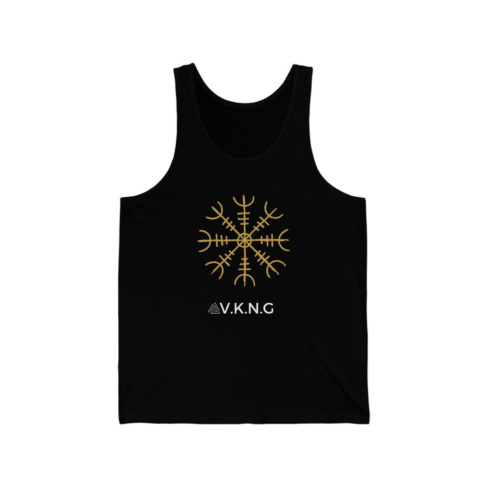 Printify Tank Top Helm Of Awe Aegishjalmr V.K.N.G™ Tank top
