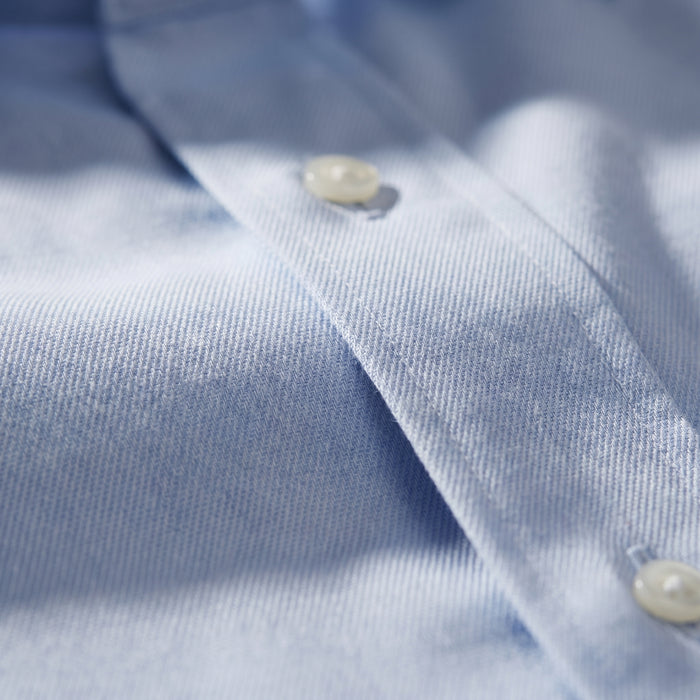 Yoga Twill Premium Stretch Shirt fabric detail — Emanuel Berg