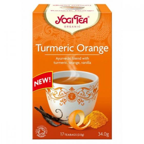 Yogi Tea Turmeric Orange Tea 17 Bags