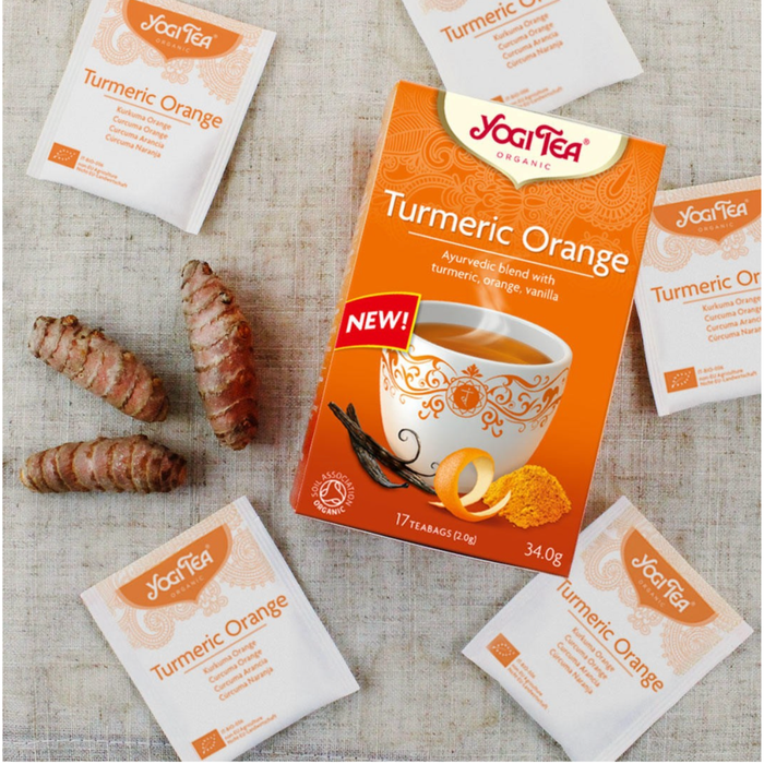 Yogi Tea Turmeric Orange Tea 17 Bags