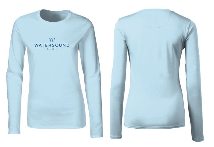 Youth Ice Blue LS SPF Tee