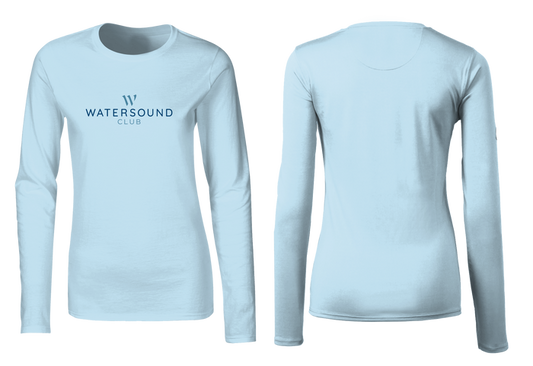 Youth Ice Blue LS SPF Tee