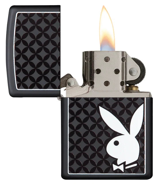 Zippo Playboy Black And White Bunny - 29578