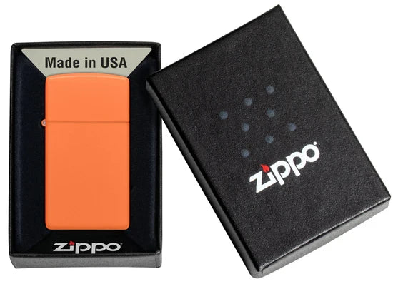 Zippo Slim Orange Matte - 1631