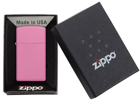 Zippo Slim Pink Matte - 1638