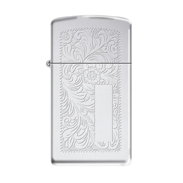 Zippo Slim Venetian High Polish Chrome - 1652